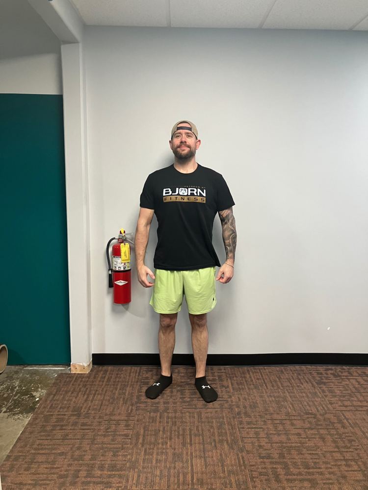 An Adventurer after training at Bjorn Fitness