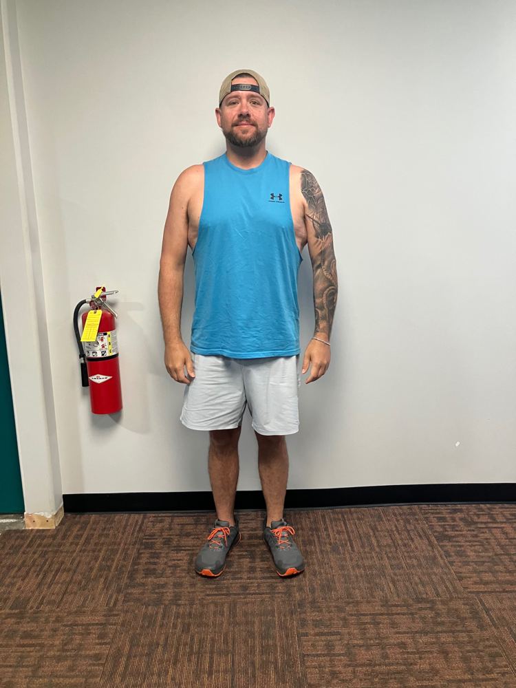 An Adventurer before starting at Bjorn Fitness
